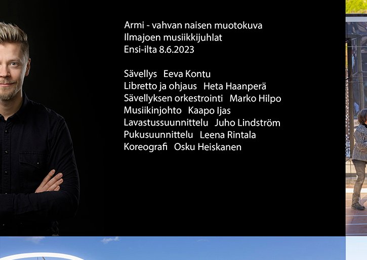 Armi - vahvan naisen muotokuva Ilmajoen musiikkijuhlat